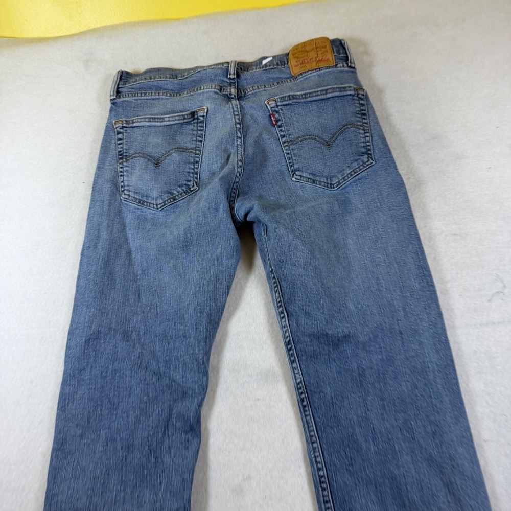 Levis 505 Regular Fit Straight Leg Mens Blue Denim Jeans‎ 32x30 Medium Wash